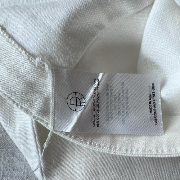 The Row Leone Stretch Denim Pencil Skirt - Picture 7 of 8